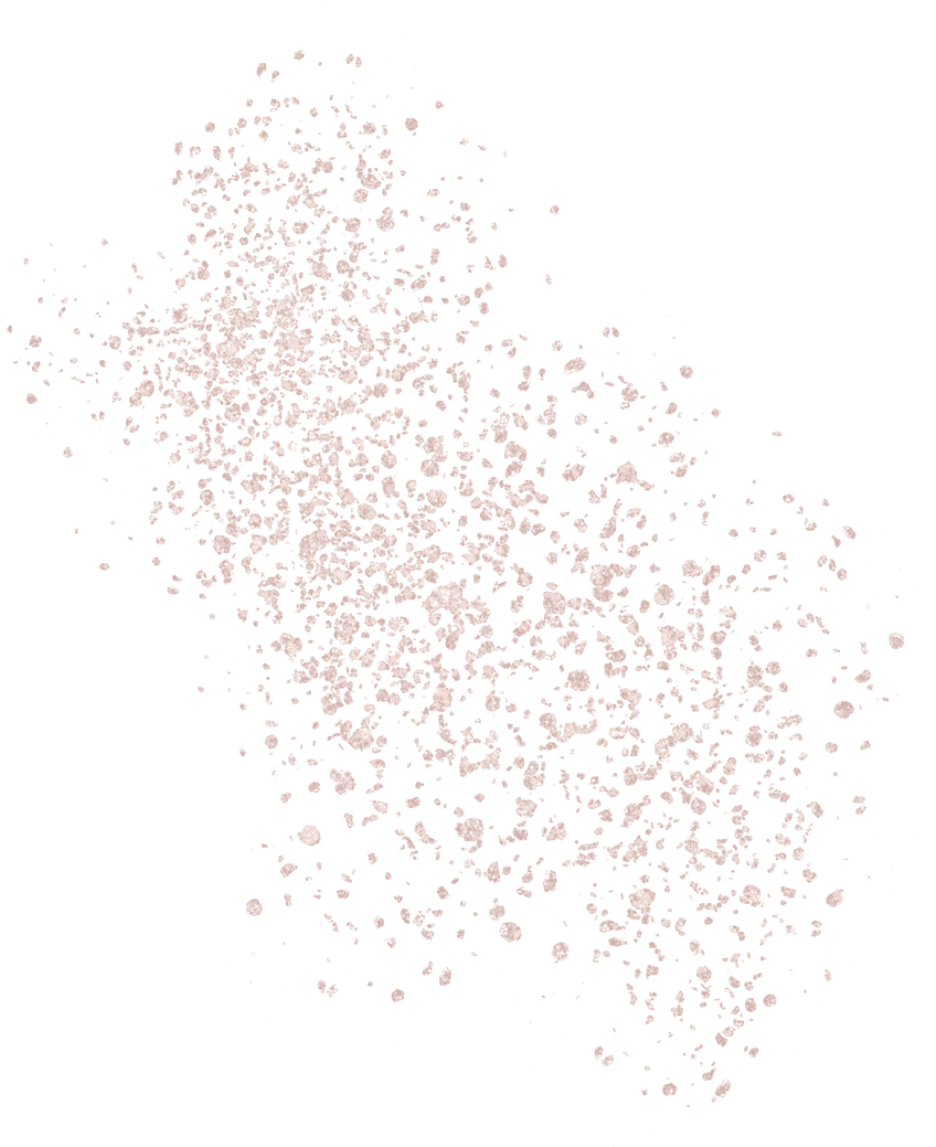 Beige Glitter Confetti